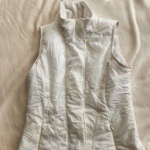 White glacier lululemon vest. Size 8